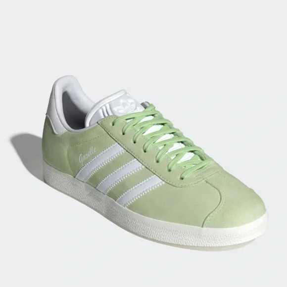 NWOB Adidas Light Green Gazelle Sneakers! - Picture 3 of 4